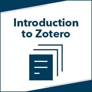 Introduction to Zotero