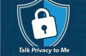 Lock on top of a shield with text that reads: Talk Privacy to me ; Privacy@gwu.edu