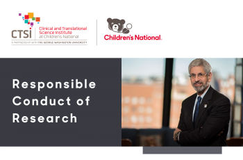 Batshaw and text that reads: Responsible Conduct of Research